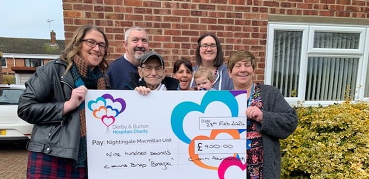 Colin and his family, achieve more success in raising funds for the Nightingale Macmillan Unit