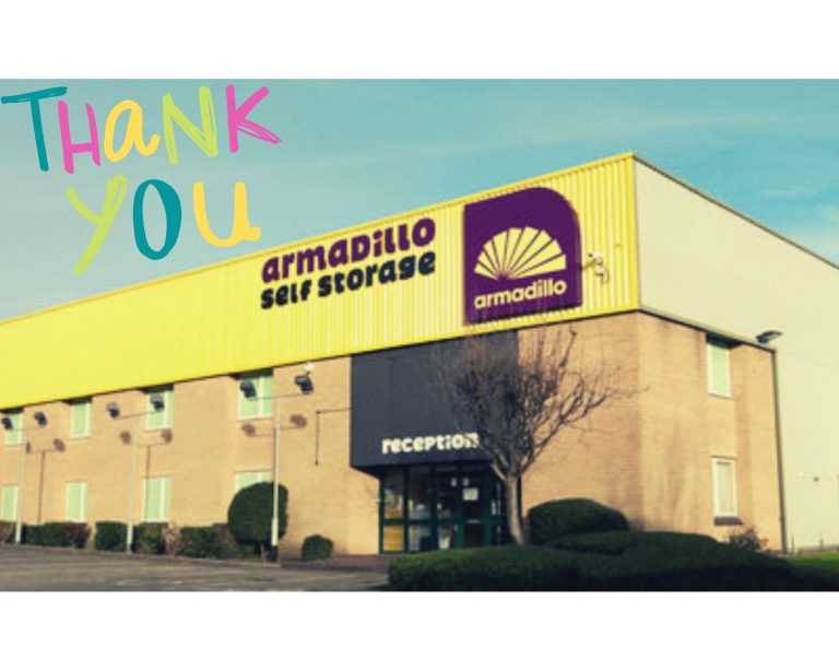 Thank You To Armadillo Storage